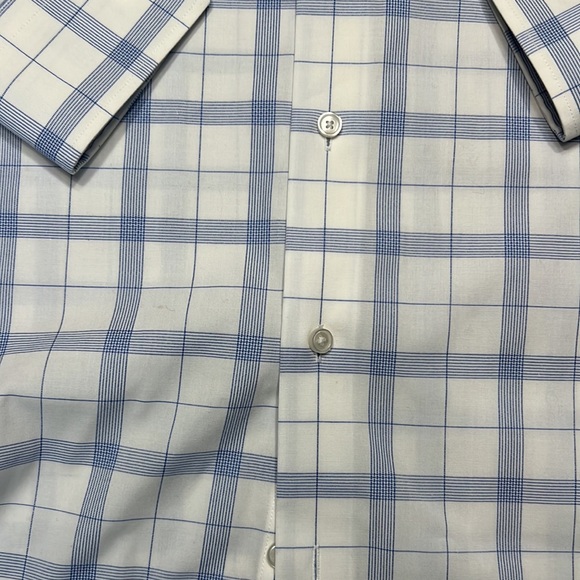 Calibrate Trim Fit Size 17 Button Down Dress Shirt - Picture 2 of 6